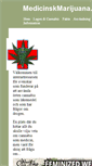 Mobile Screenshot of medicinskmarijuana.com